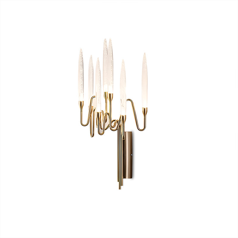 Antizer Modern Branch Chandelier & Floor Lamp