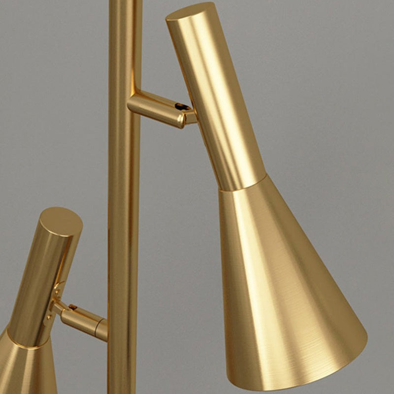 Antizer 2-Bulb Adjustable Pole Floor Lamp