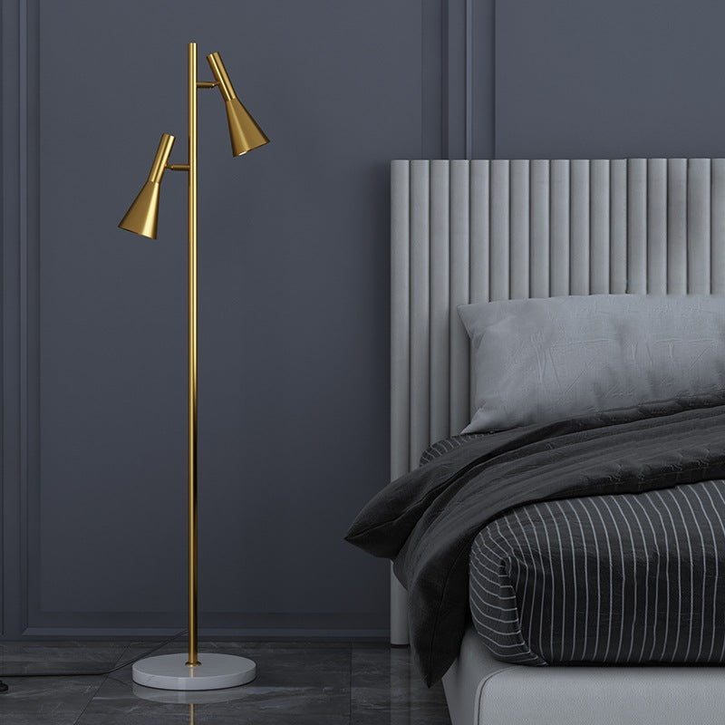 Antizer 2-Bulb Adjustable Pole Floor Lamp