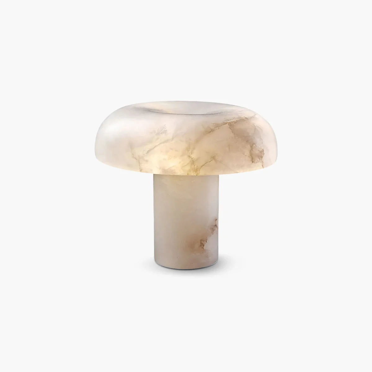 Antizer Creative Mushroom Shaped Spanish Alabaster Table Lamp