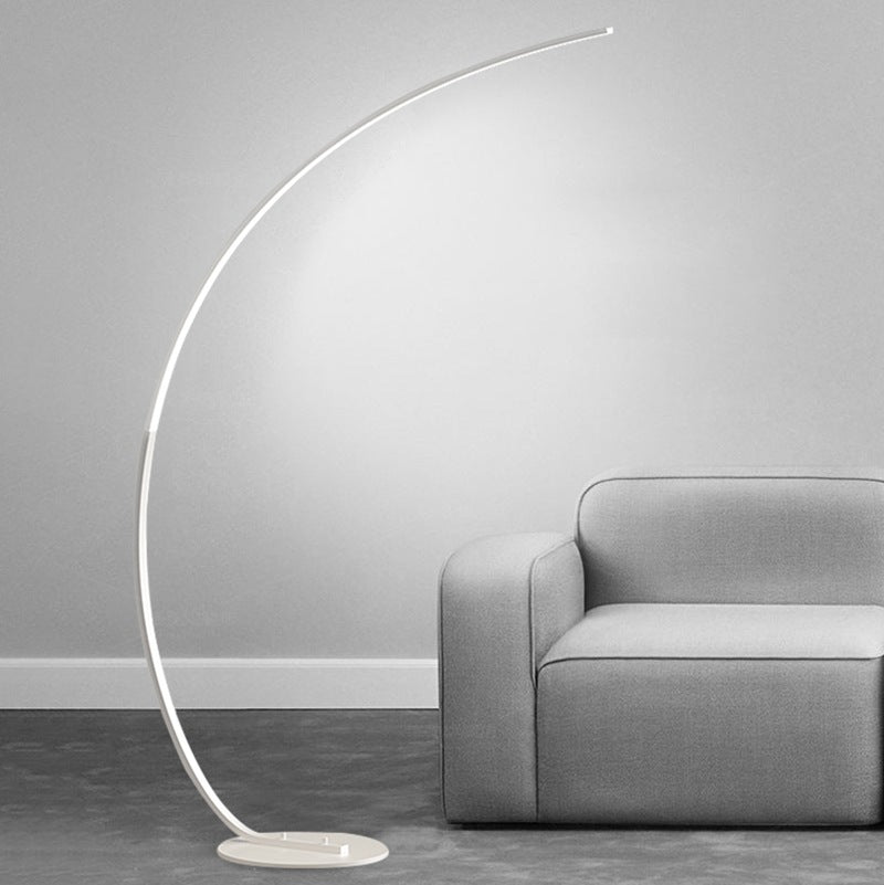 Antizer Crescent Arc LED Floor Lamp for Bedroom