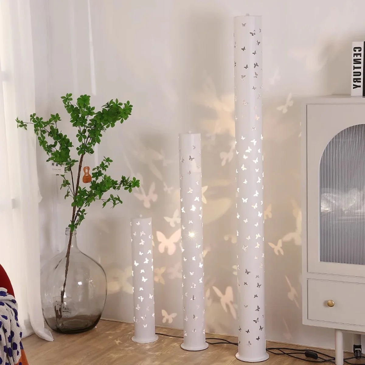 Antizer Nordic Butterfly Light Shadow Floor Lamp
