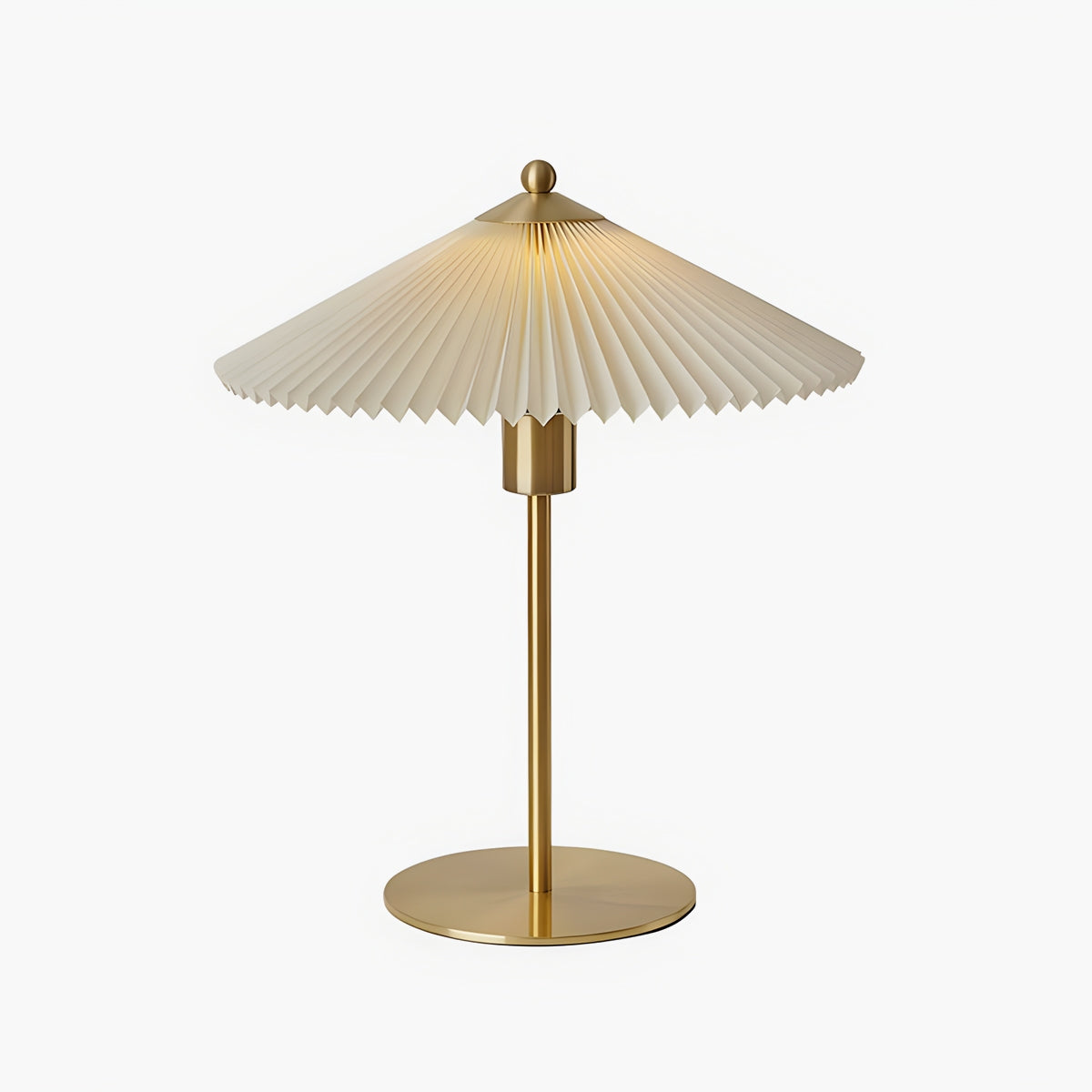 Antizer Perla Pleated Table Lamp for Bedroom
