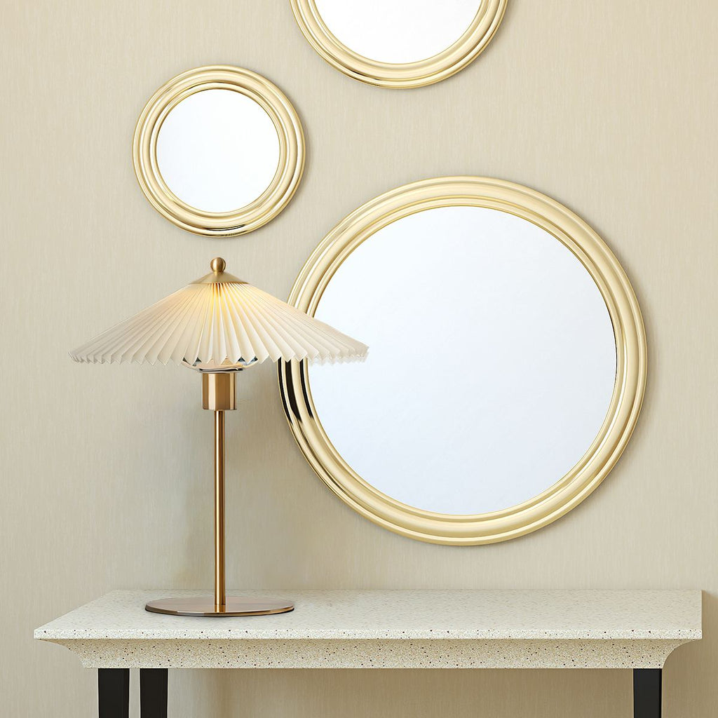 Antizer Perla Pleated Table Lamp for Bedroom
