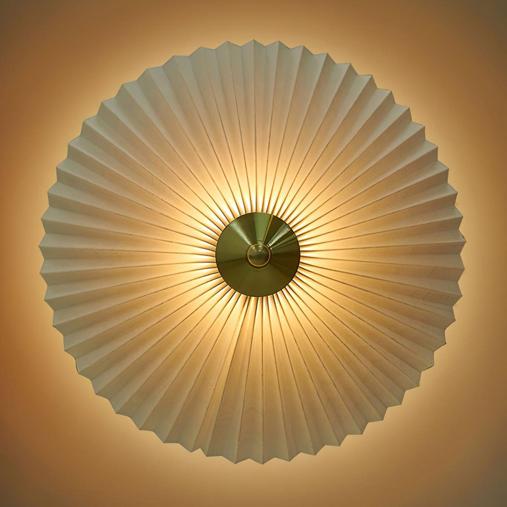 Antizer Perla Pleated Table Lamp for Bedroom