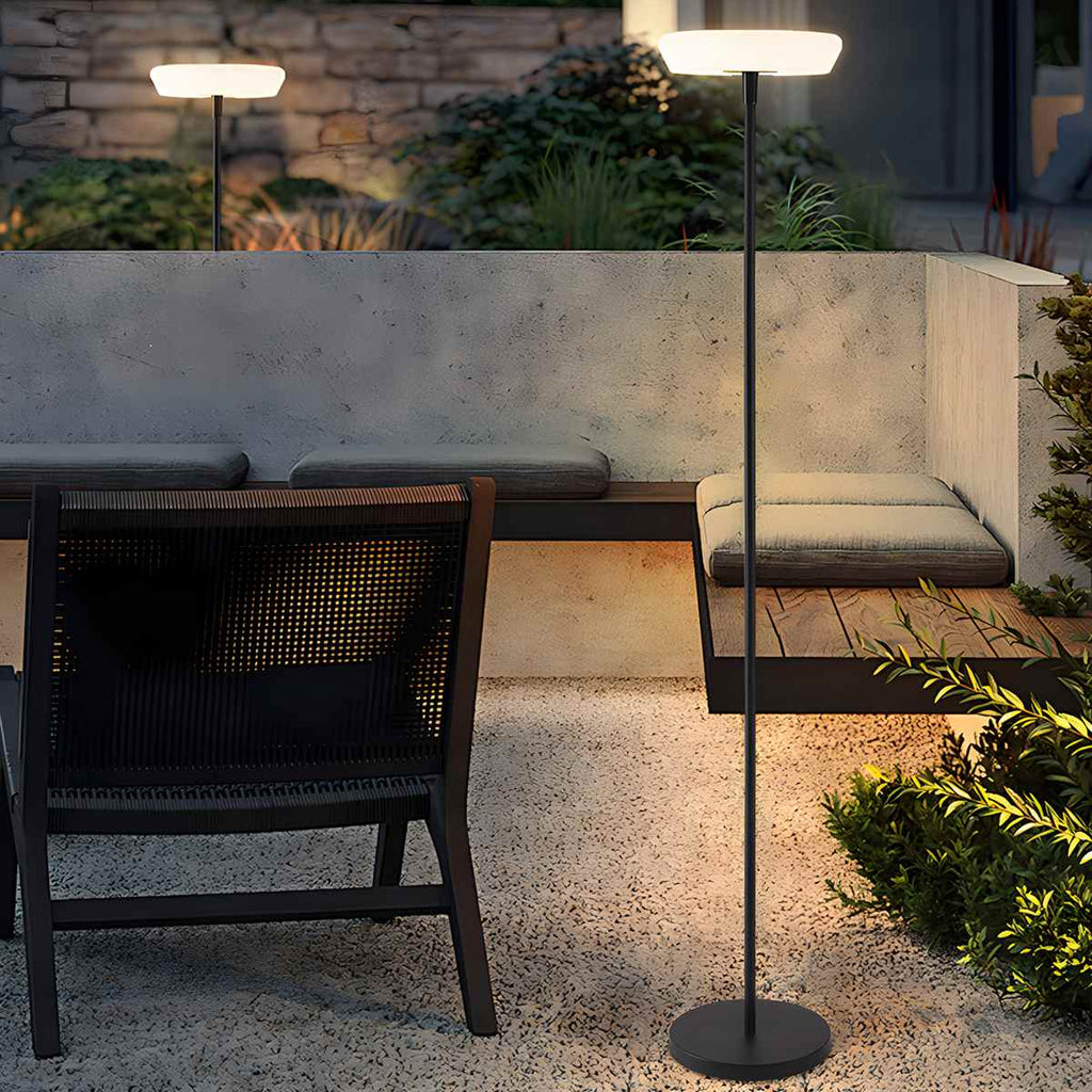 Antizer Outdoor Solar LED Floor Lamp for Garden