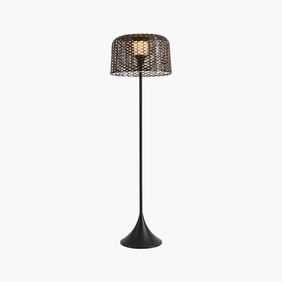 Antizer Vine Woven Floor Lamp for Outdoor