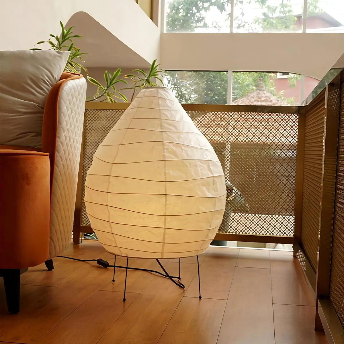 Antizer Akari 22N Rice Paper Table Lamp for Bedroom