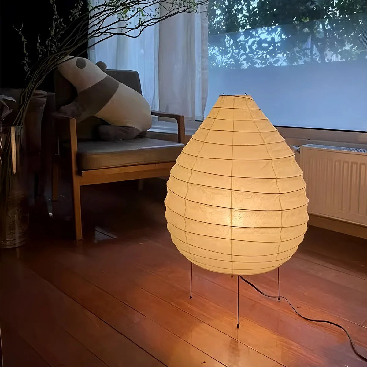 Antizer Akari 22N Rice Paper Table Lamp for Bedroom