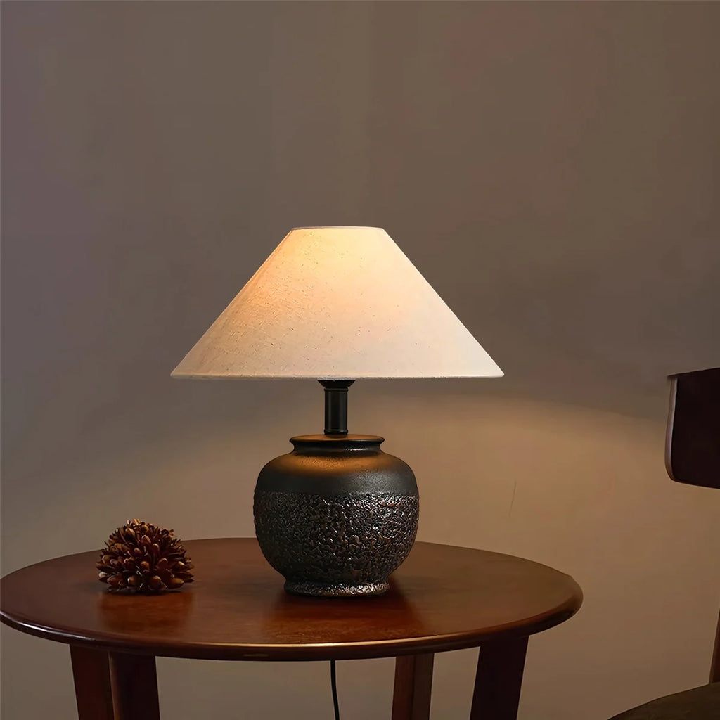 Antizer Ancient Ceramic Table Lamp