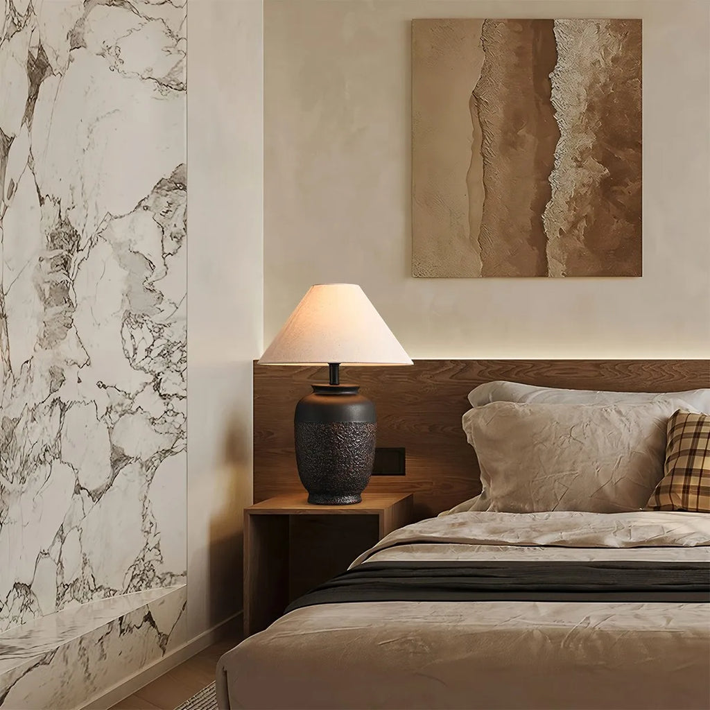 Antizer Ancient Ceramic Table Lamp