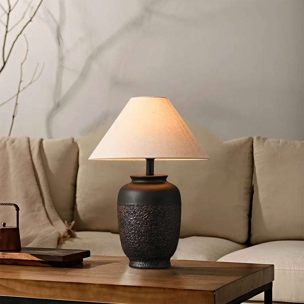 Antizer Ancient Ceramic Table Lamp
