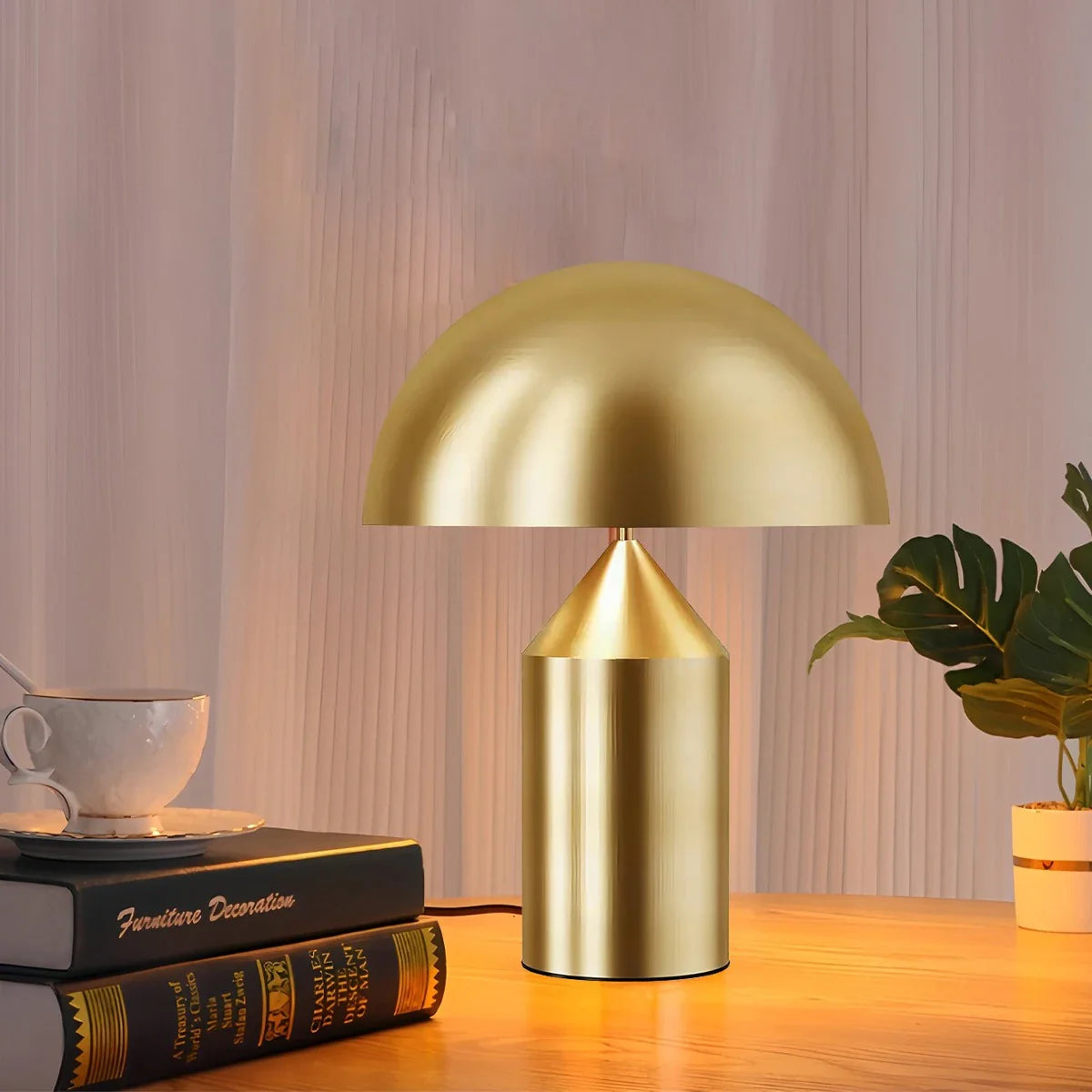 Antizer Atollo Metal Table Lamp Bedside Lamp