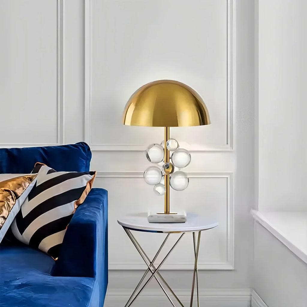 Antizer Bubble Dome Table Lamp for Bedside Table