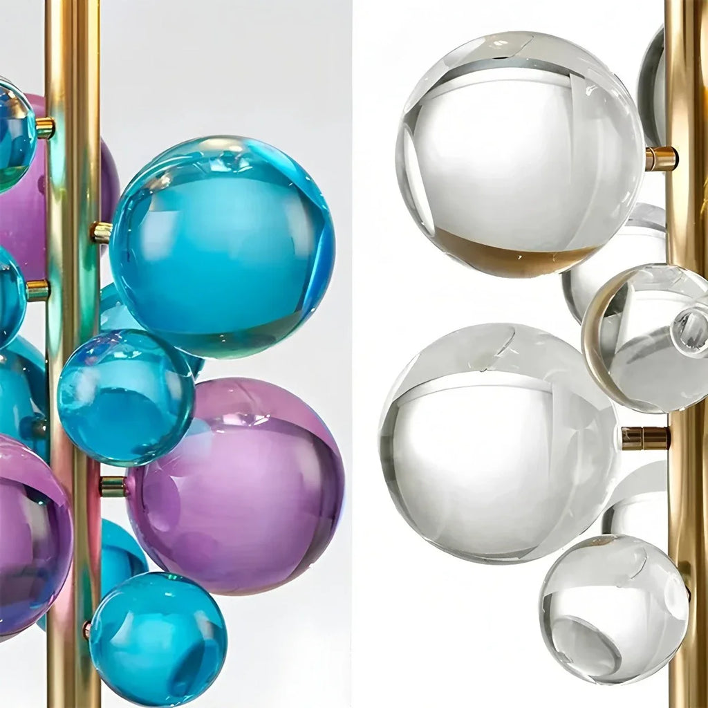 Antizer Bubble Dome Table Lamp for Bedside Table