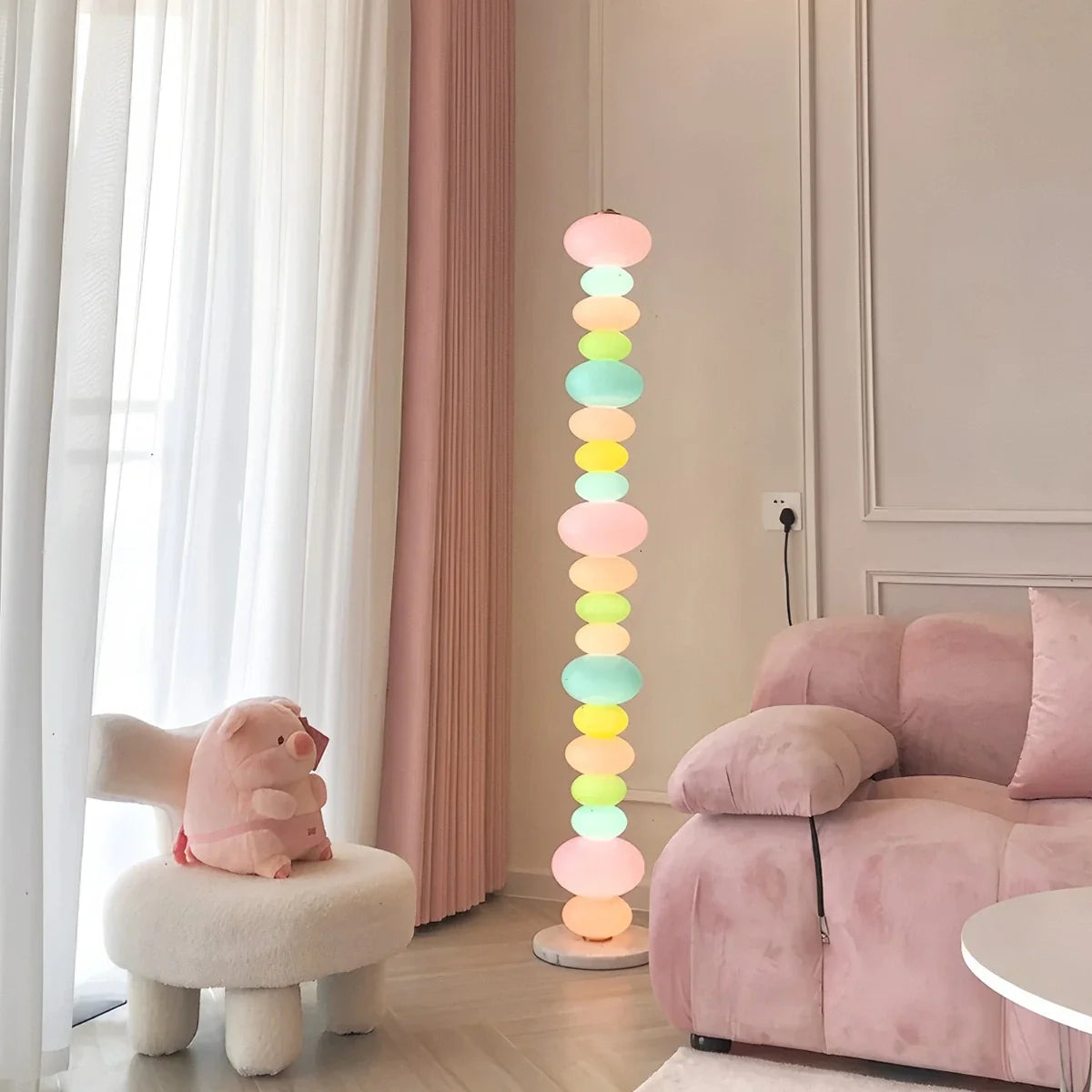 Antizer Candy Skewers Column Floor Lamp