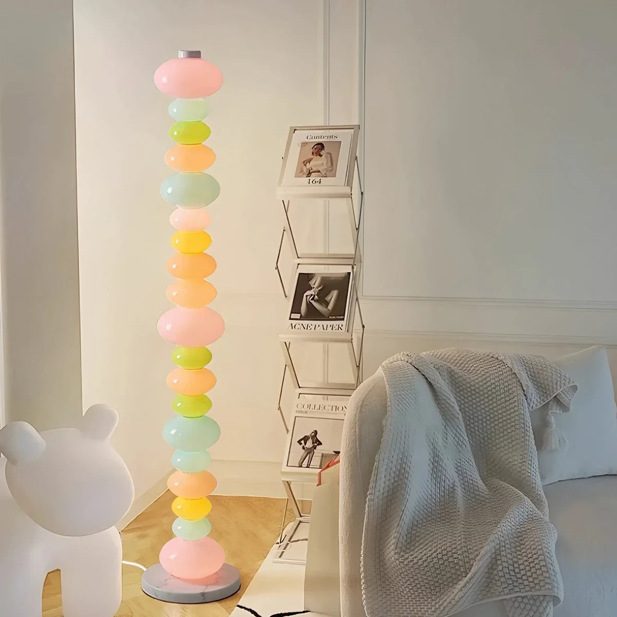 Antizer Candy Skewers Column Floor Lamp