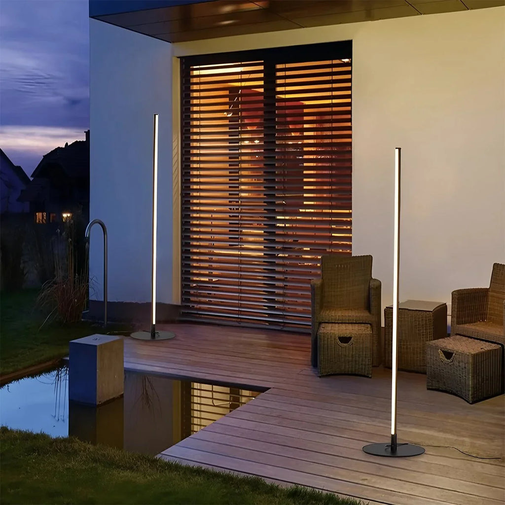 Antizer Linear Outdoor Waterproof Floor Lamp