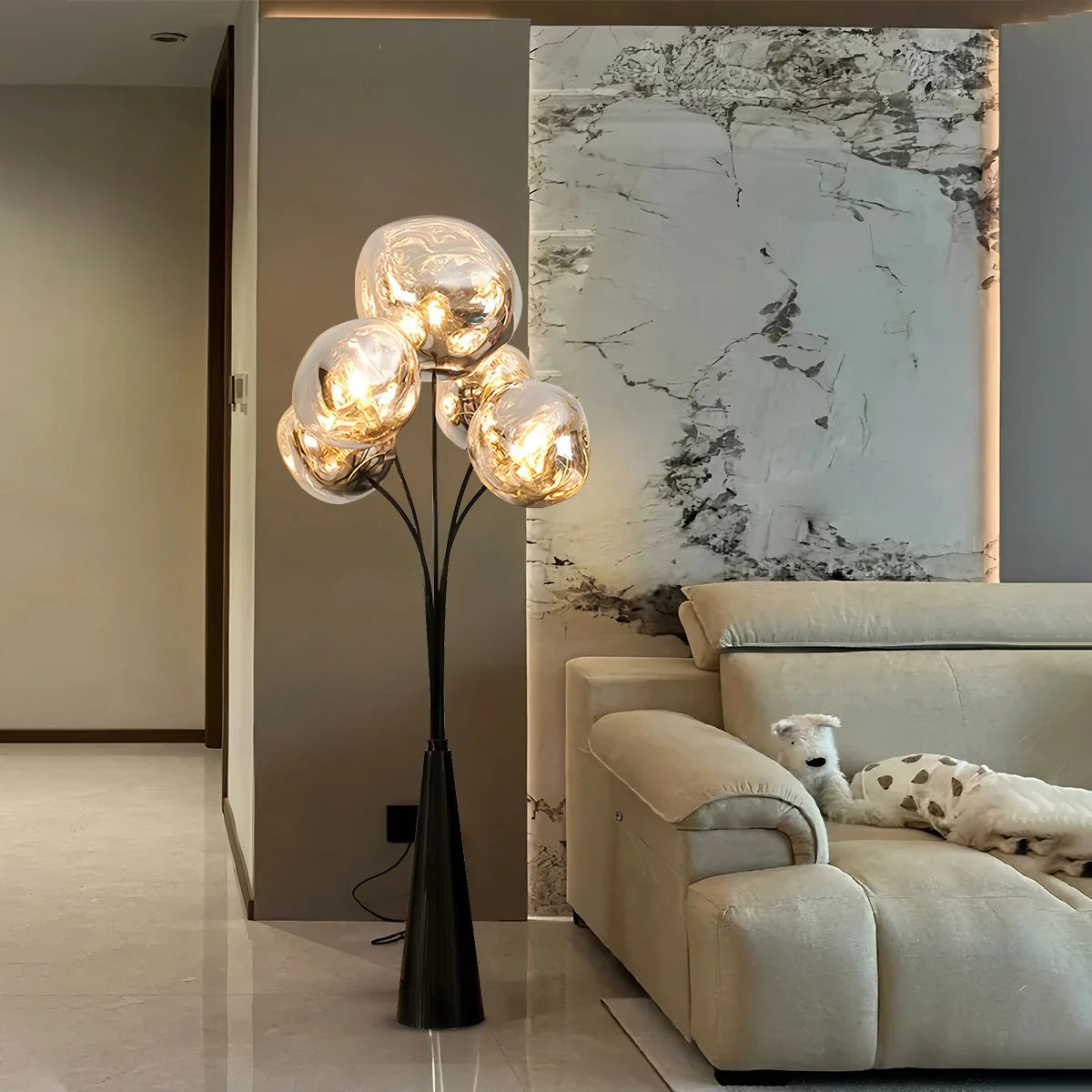 Antizer Modern Lava Multi-Head Floor Lamp