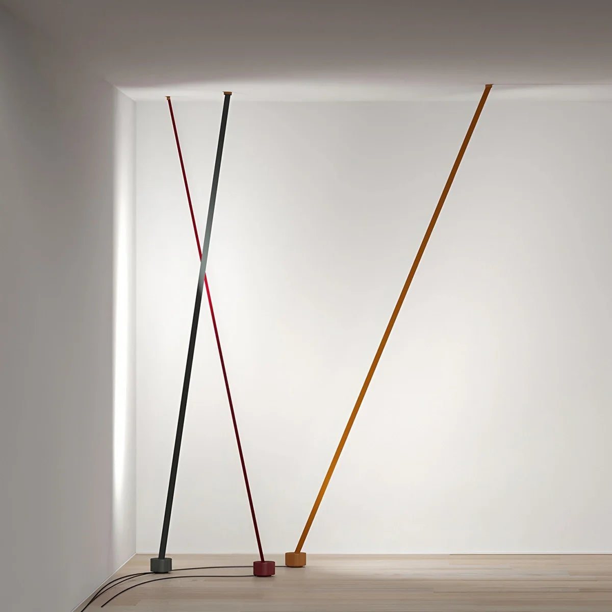 Antizer Nordic Canvas Background Wall Floor Lamp