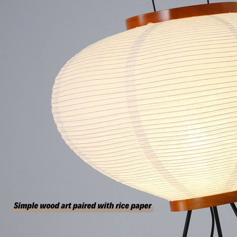 Antizer Rice Paper Art Floor & Table Lamp