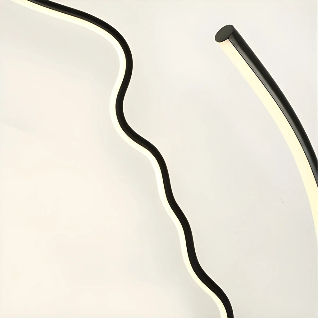 Antizer Facial Profile Sculptural Floor Lamp