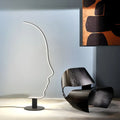 Antizer Facial Profile Sculptural Floor Lamp