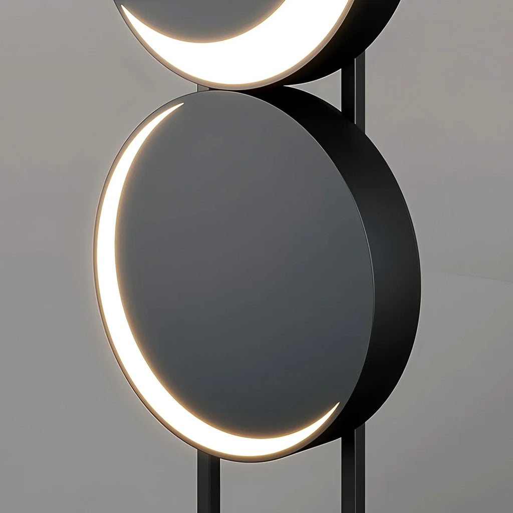 Antizer Minimalist Moon Phase Floor Lamp
