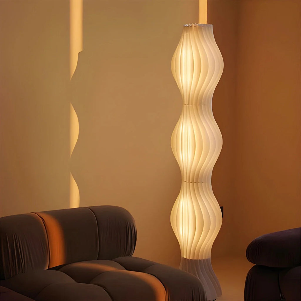 Antizer Wave Column Floor Lamp for Living Room Bedroom