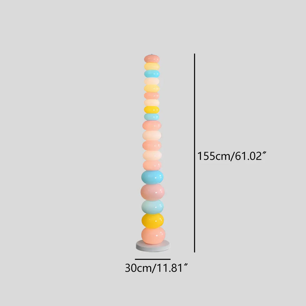 Antizer Candy Skewers Column Floor Lamp