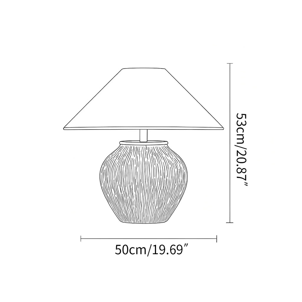 Antizer Bayi Ceramic Table Lamp