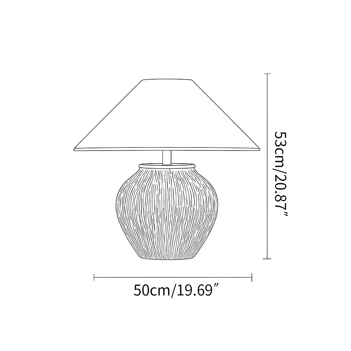 Antizer Bayi Ceramic Table Lamp