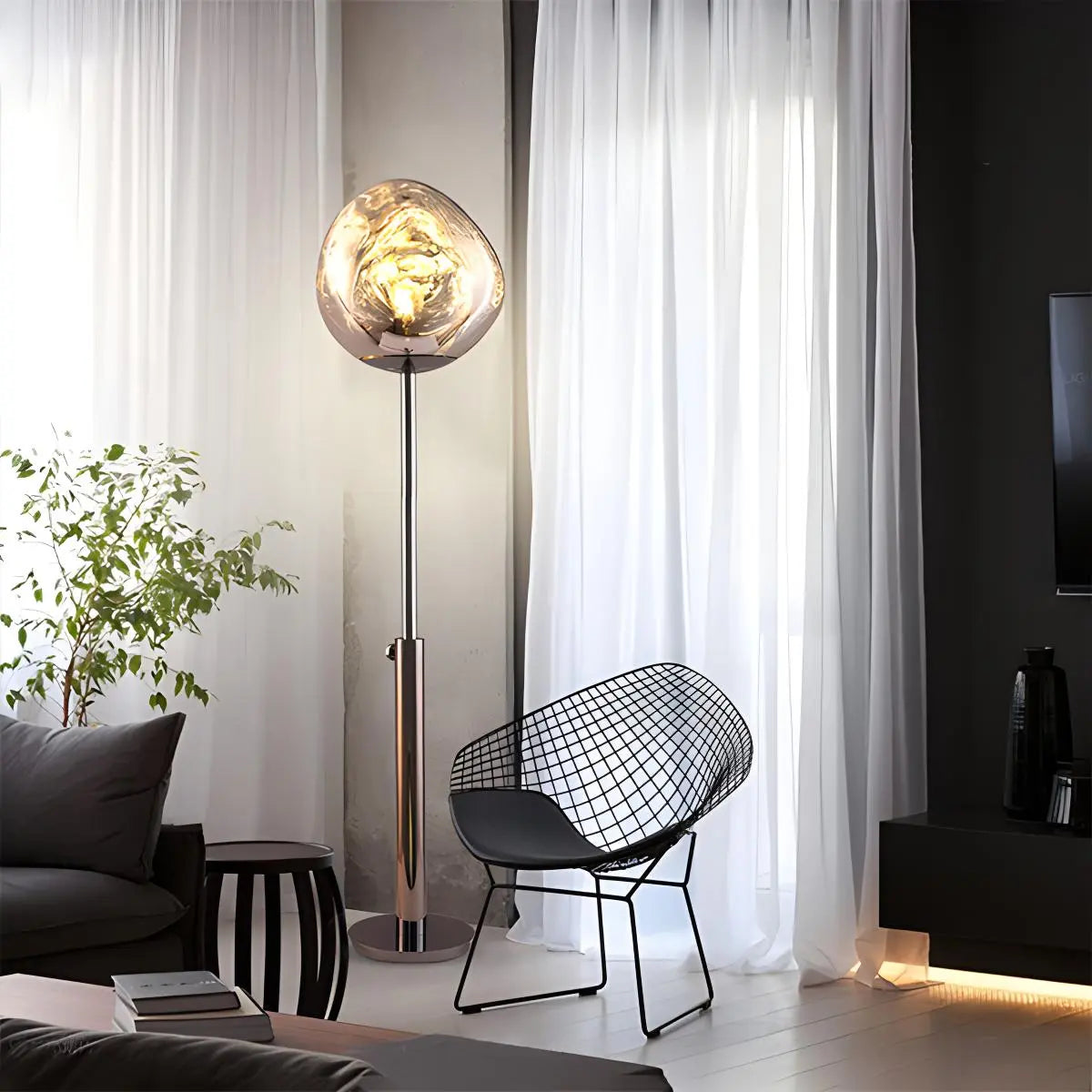 Antizer Single Head Lava Floor Lamp