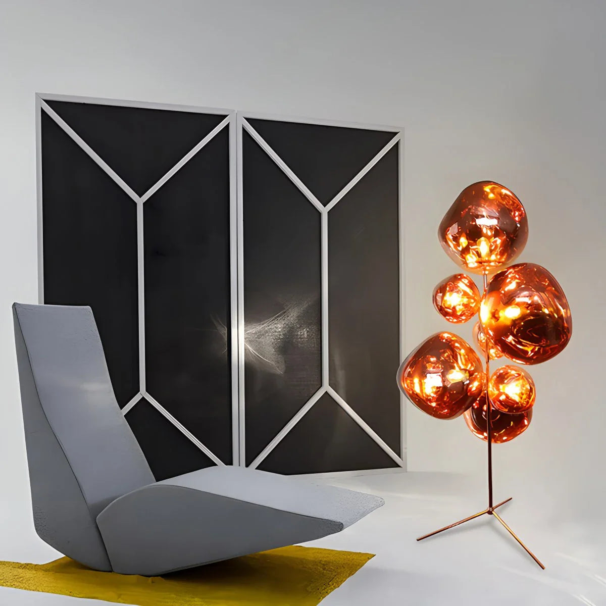Antizer Multi-Light Melt Lava Floor Lamp