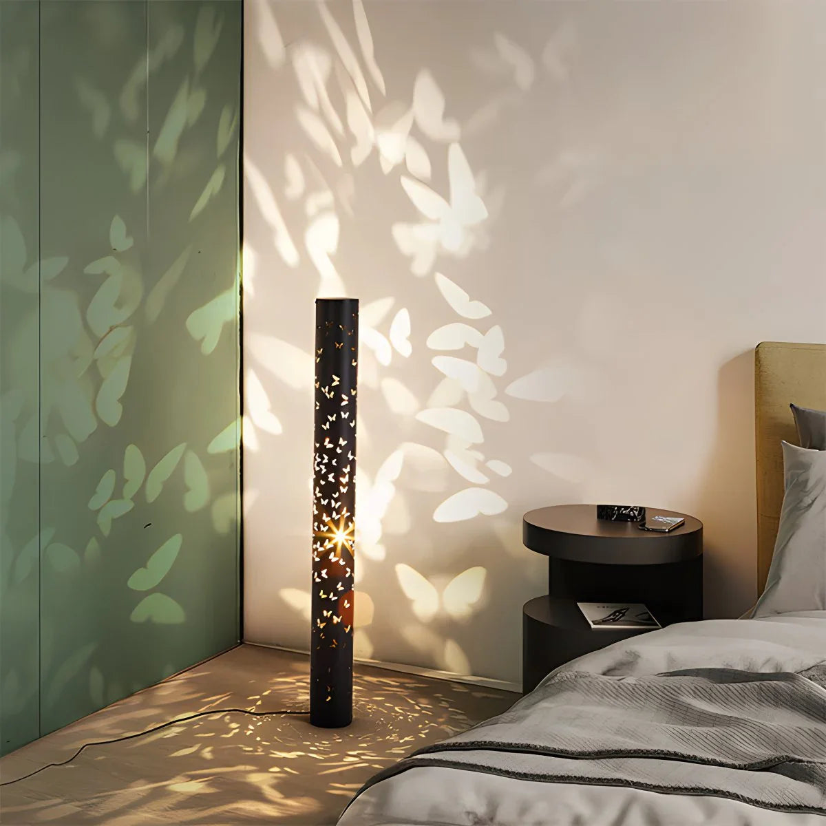 Antizer Nordic Butterfly Light Shadow Floor Lamp