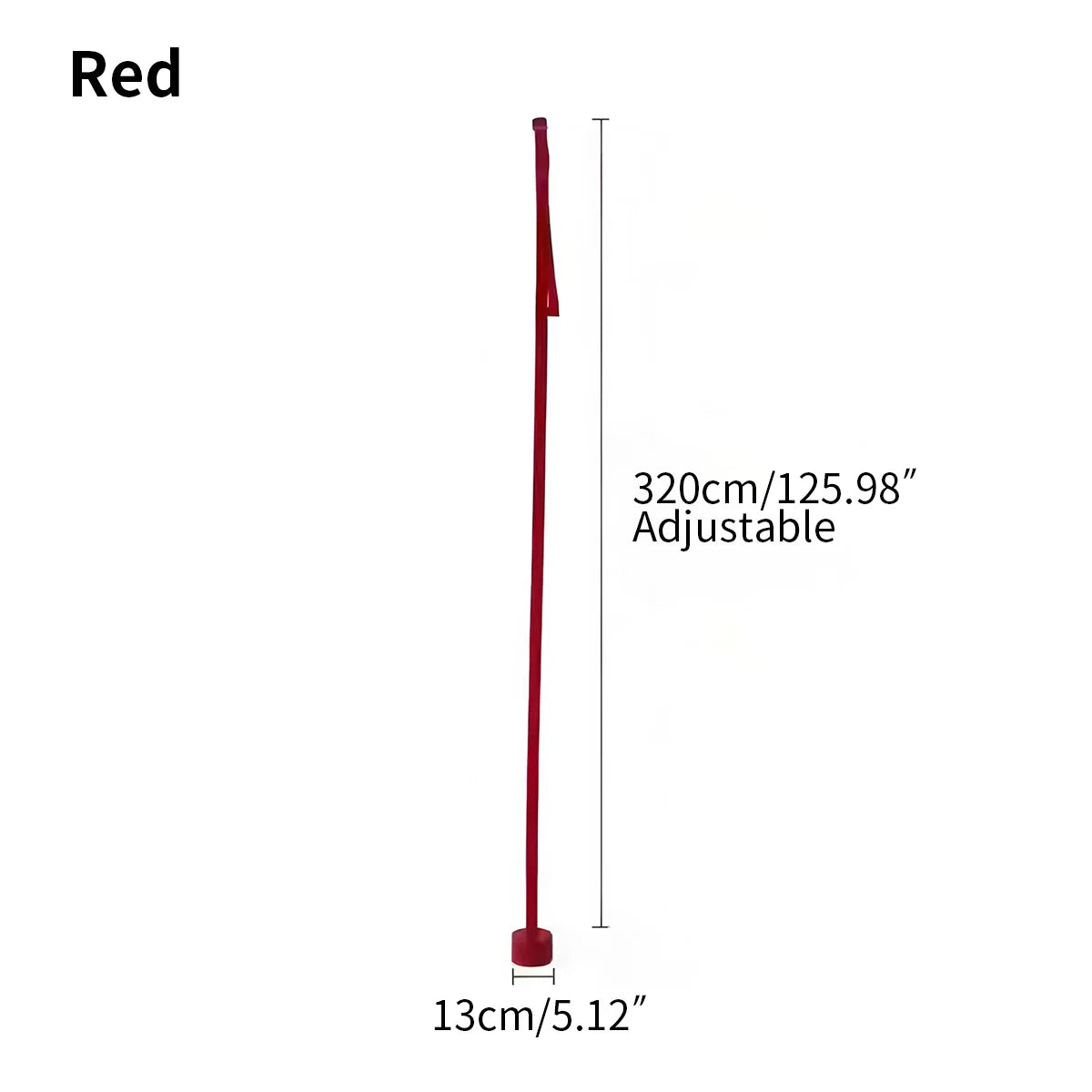 Antizer Nordic Canvas Background Wall Floor Lamp