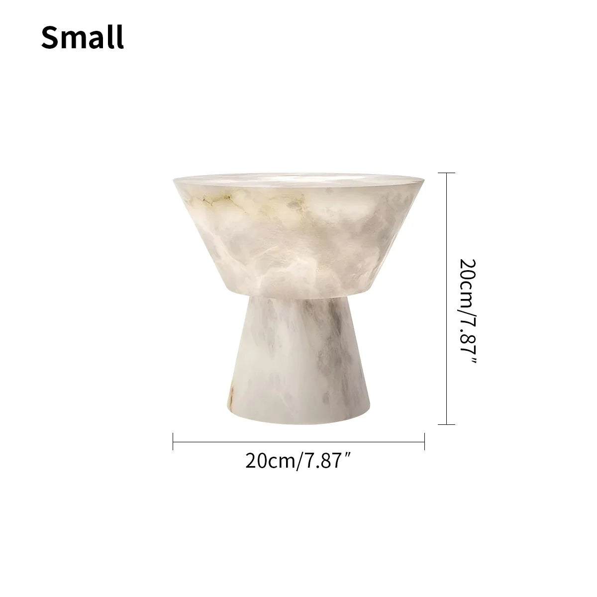 Antizer Spanish Spanish Alabaster Mushroom Head Table Lamp