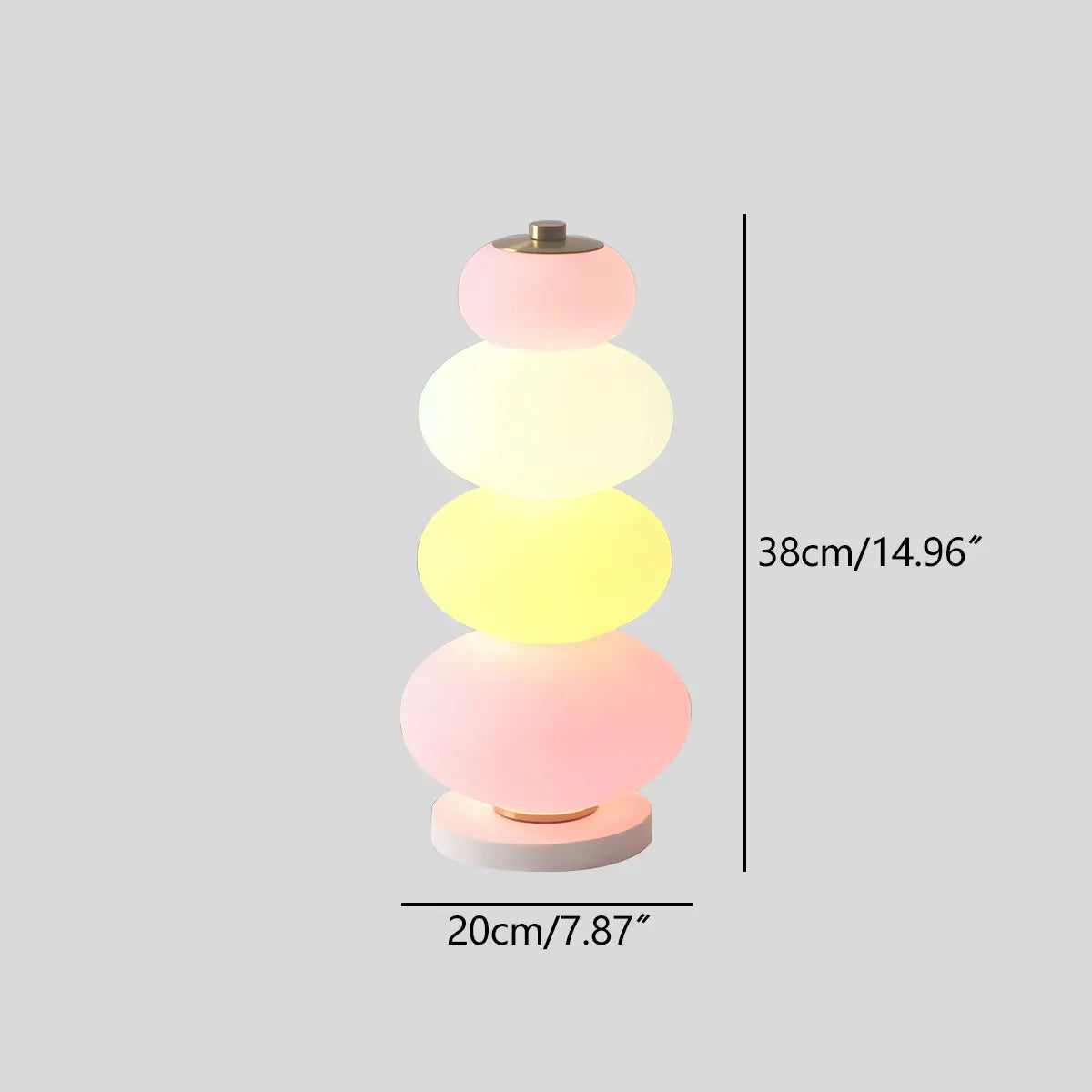 Antizer Candy Skewers Column Floor Lamp