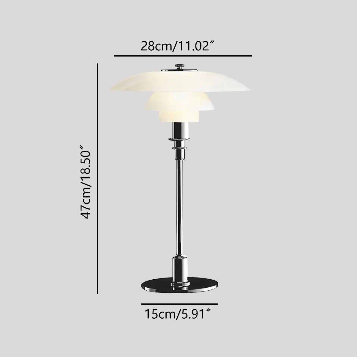 Antizer Classic Reading Table Lamp for Bedroom