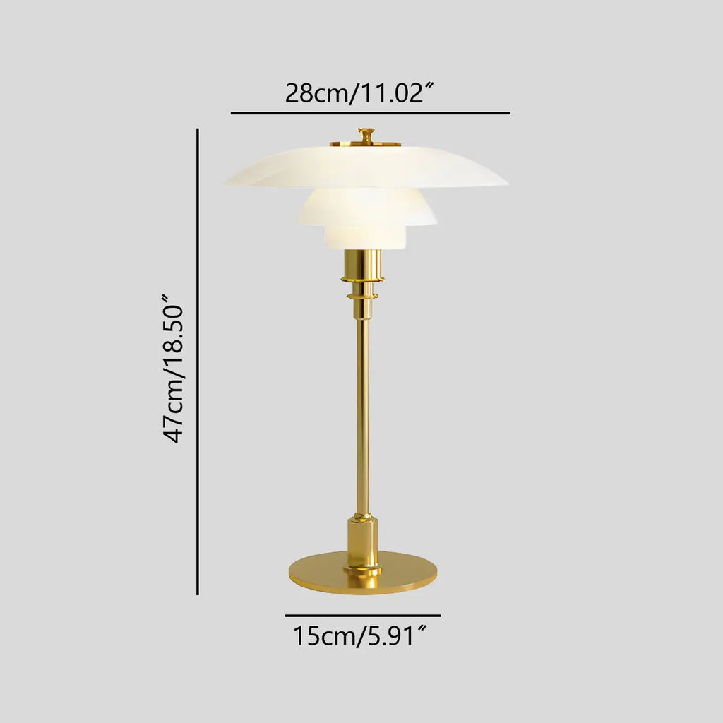 Antizer Classic Reading Table Lamp for Bedroom