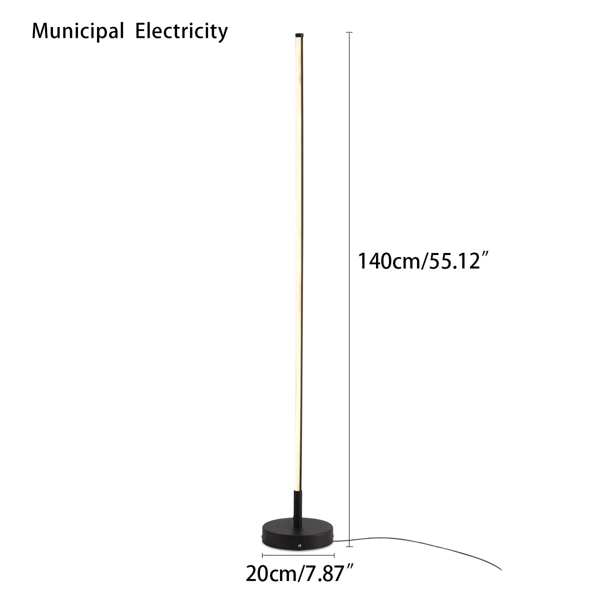 Antizer Linear Outdoor Waterproof Floor Lamp