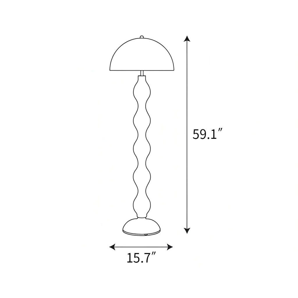 Antizer Drop Floor Lamp for Living Room