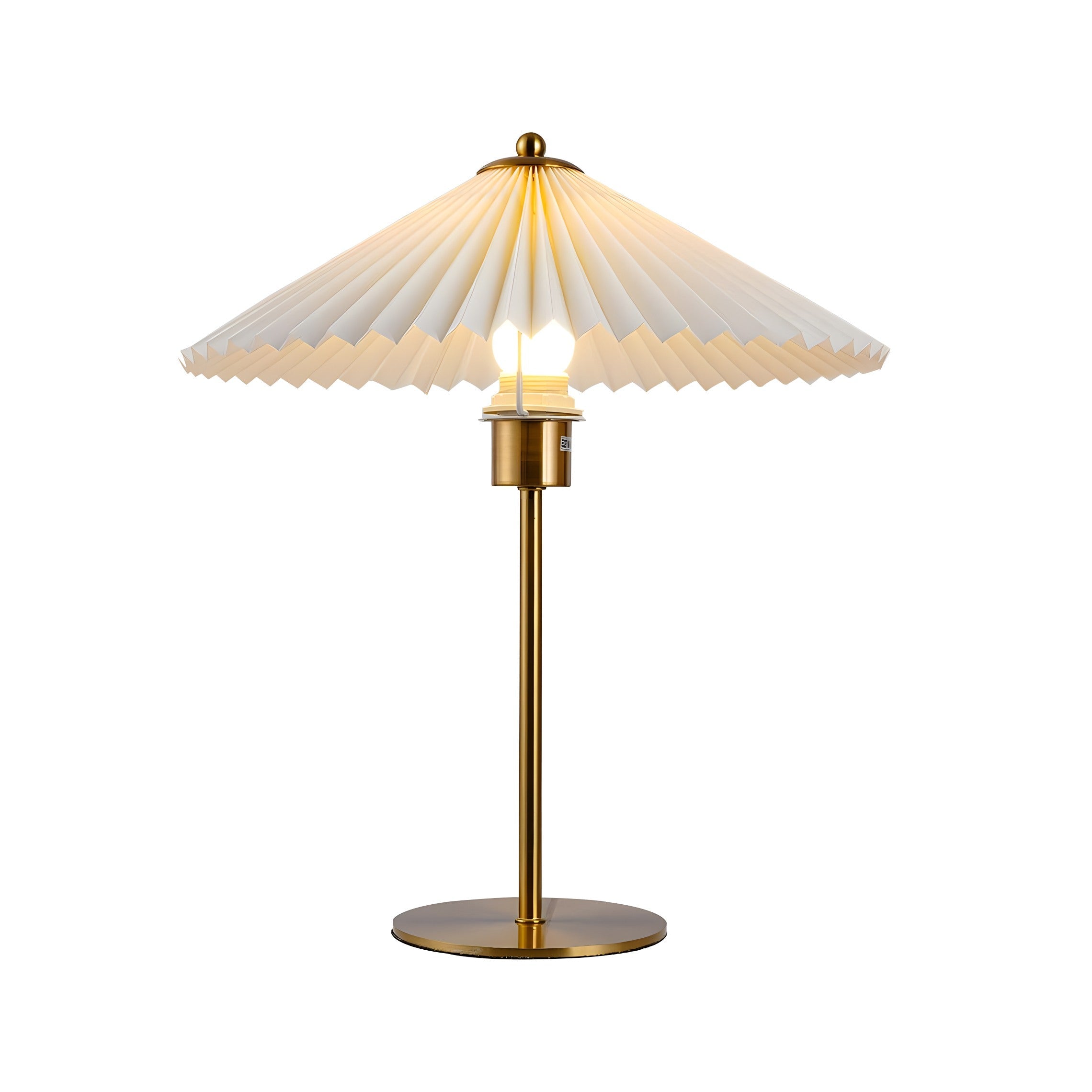 Antizer Perla Pleated Table Lamp for Bedroom
