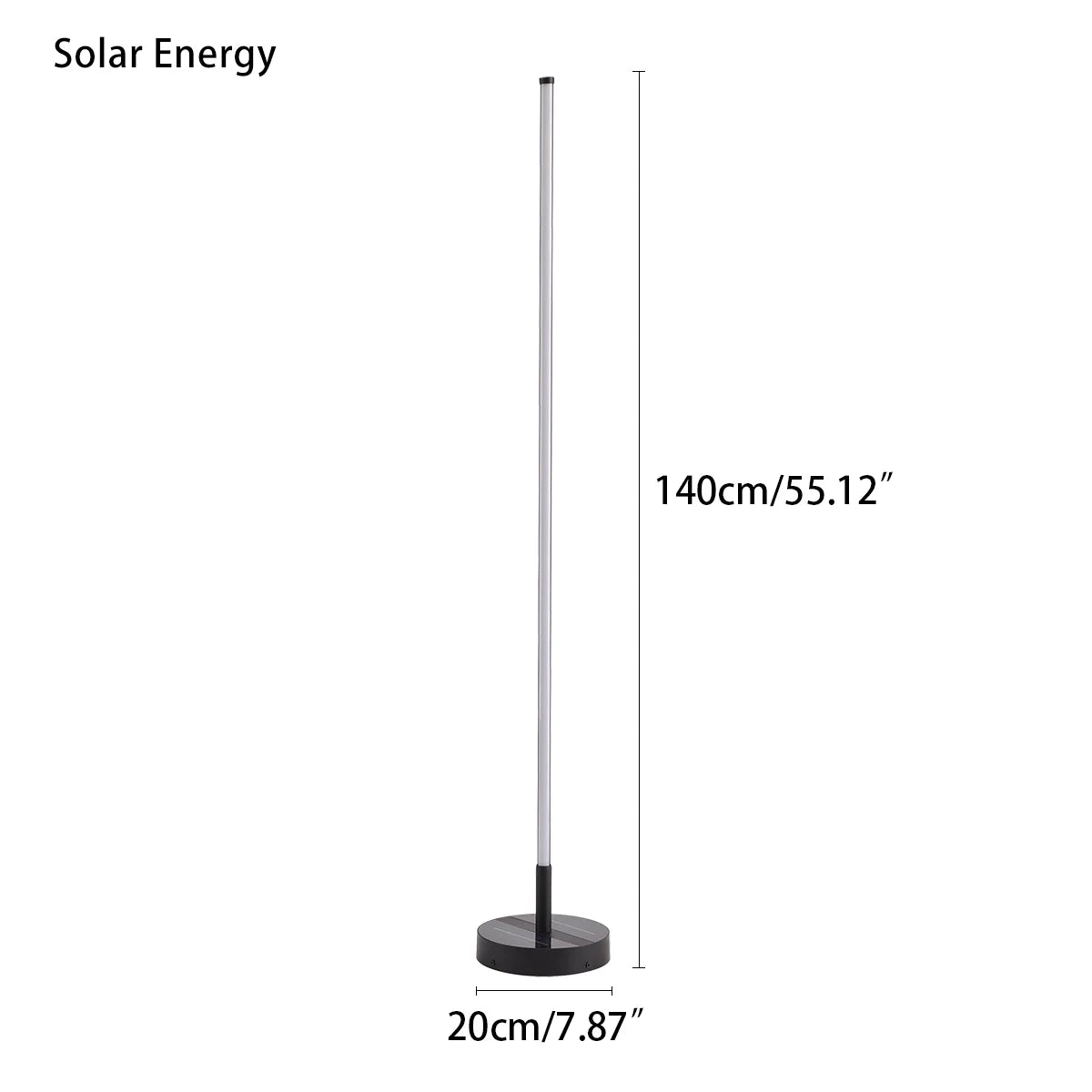 Antizer Linear Outdoor Waterproof Floor Lamp